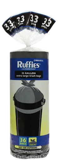 Ruffies Extra Large Trash Bags