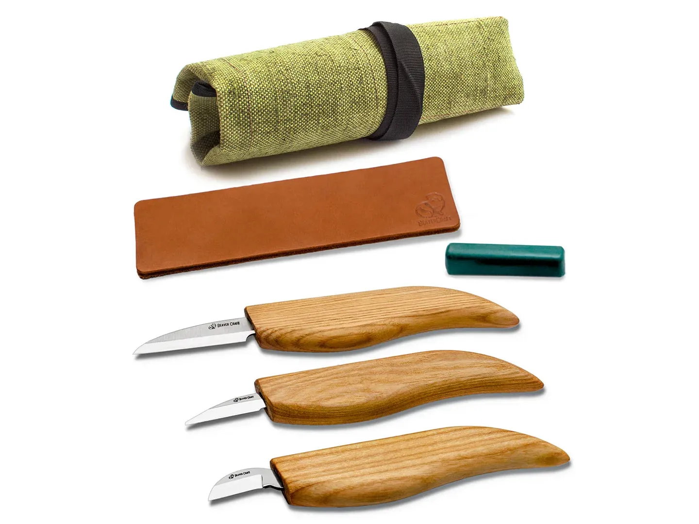 Starter Chip Carving and Whittling Knife Set