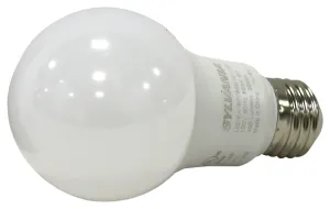 Sylvania 74081 LED Bulb, General Purpose, A19 Lamp, 40 W Equivalent, E26 Lamp Base, Frosted, Bright White Light :BX 2: QUANTITY: 1