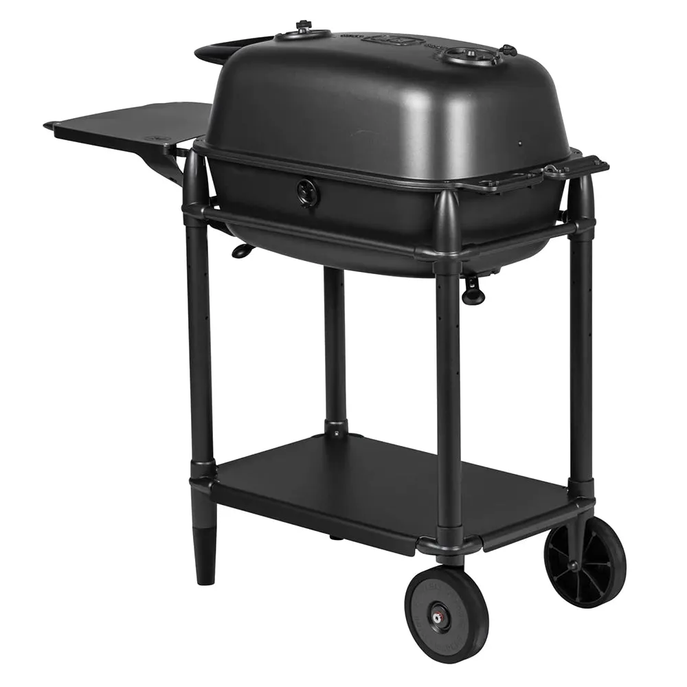 The All New Portable Kitchens PK300-BCX Charcoal Grill & Smoker Graphite & Black