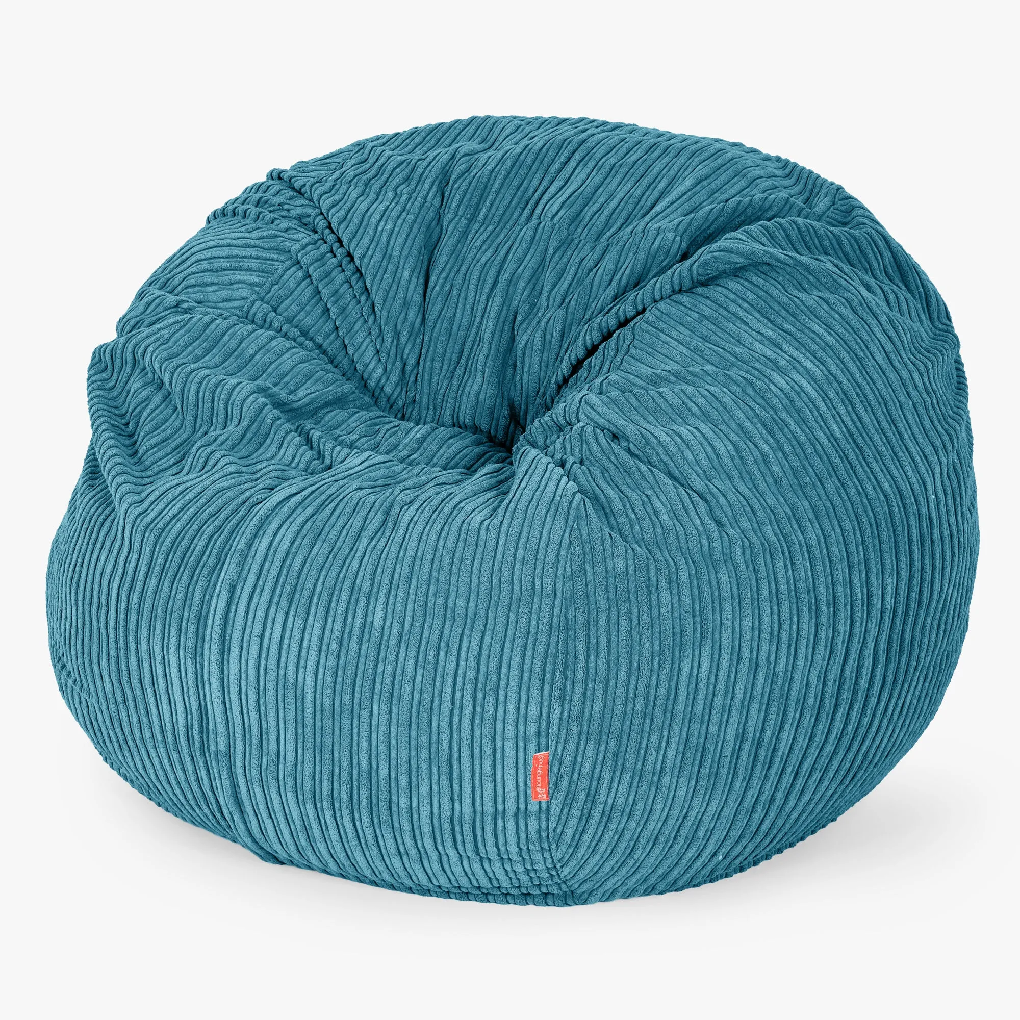 The Bean Bag Bed - Cord Aegean Blue