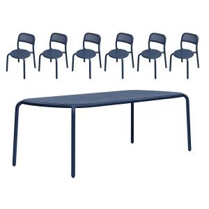 Toní Tablo Table Set with Six Chairs