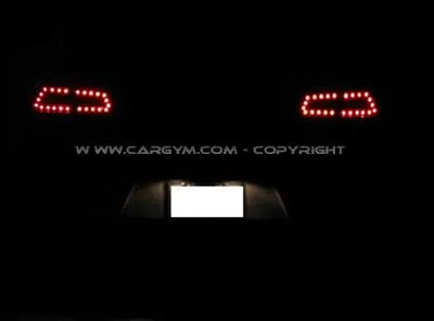 VW GOLF VI MK6 2009  Red & Clear LED Taillight