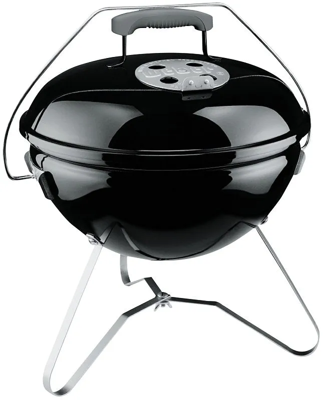 Weber Smokey Joe 40020 Premium Charcoal Grill, 147 sq-in Primary Cooking Surface, Black :EA: QUANTITY: 1