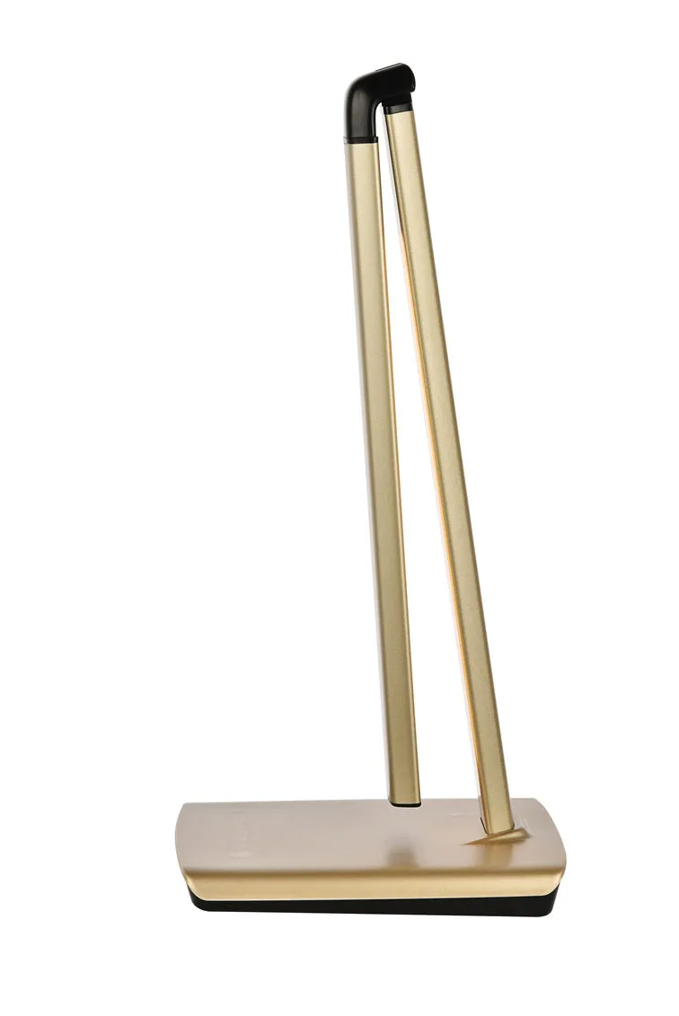 ZC121-LEDDS002 - Regency Decor: Illumen Collection 1-Light champagne gold Finish LED Desk Lamp